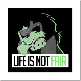 Lion King - Life is not Fair Posters and Art